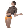 Barcode Berlin Crop Top Despino Noir